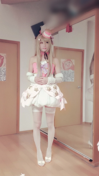 wildhoney423:  LoveLive 系列 III，棉花糖鸟。Kotori Minami marshmallow。