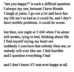 depressed&ndash;thinking:  it’s all i ever wanted