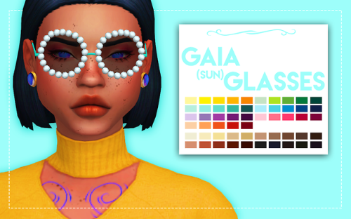  Gaia Glasses & Sunglasses these glasses!! they’ve been done for months, but i couldn’t figure o