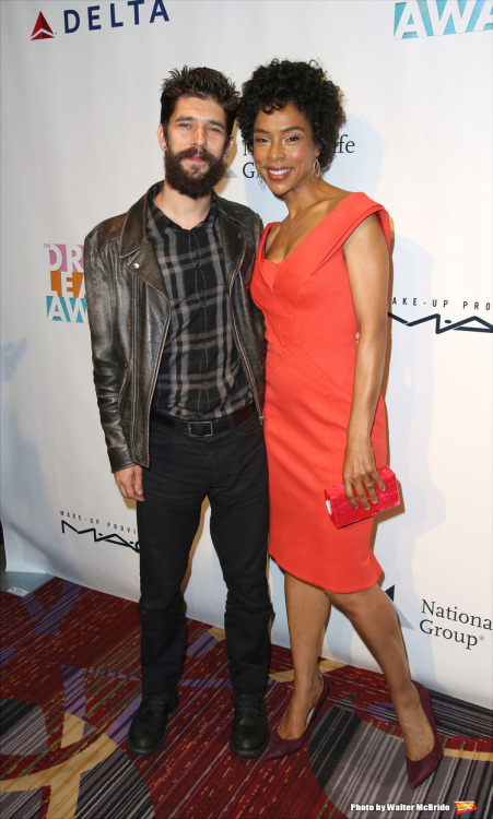  Ben Whishaw and Sophie Okonedo attends the 82nd annual Drama League Awards Ceremony And Luncheon at