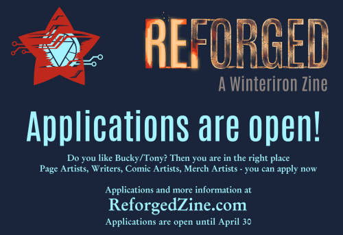 Applications are open! Our Bucky/Tony Fanzine is ready for YOU to apply! We are looking for writers 