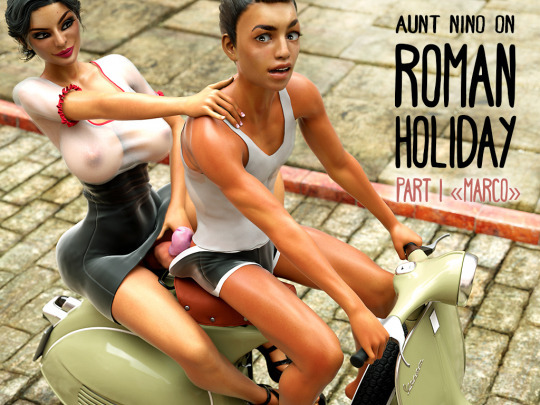 smerinka:  Roman Holliday I is here!    Aunt Nino is visiting Rome and first time