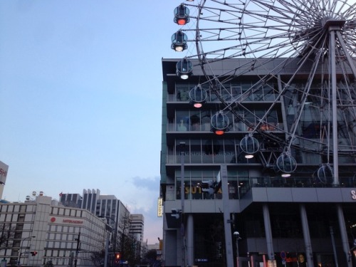 moot-an:名古屋市栄町 観覧車2つ January 2014