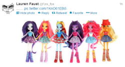 catfood-mcfly:  southparktaoist:  toonboy92484:  I think Lauren is not happy.  OMG Faust is as excited about this movie as me! I know isn’t it exciting!!! :D   Can you blame her? Not only does that toy line look suspiciously like Bratz, exactly the