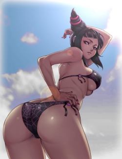 hentaicolosseum:  Rule 34 babe of the night has to be Juri Han