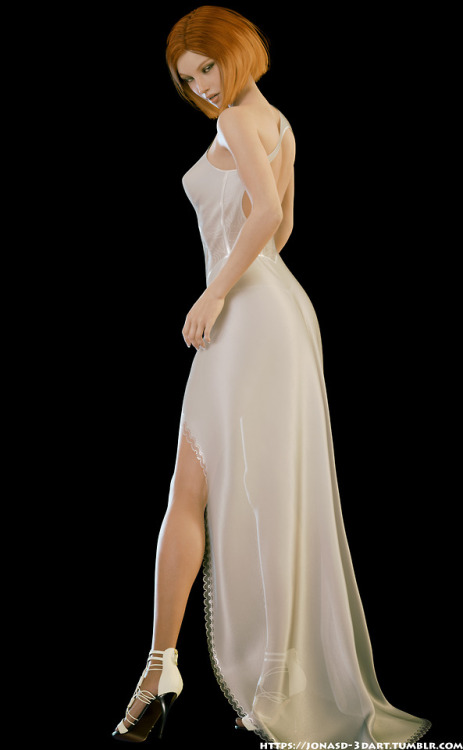 jonasd-3dart: A redhaired beauty.