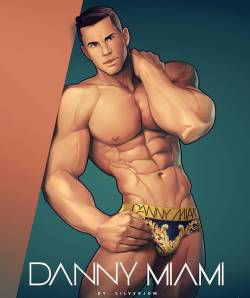 silverjow:  New work featuring @dannymiami_ underwear  www. DANNYMIAMI. com #dannymiami #silverjow 