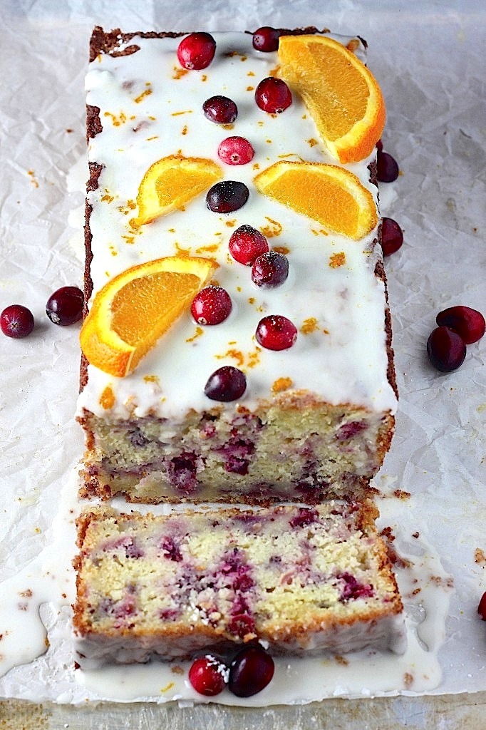 do-not-touch-my-food:  Cranberry-Orange Ricotta Pound Cake