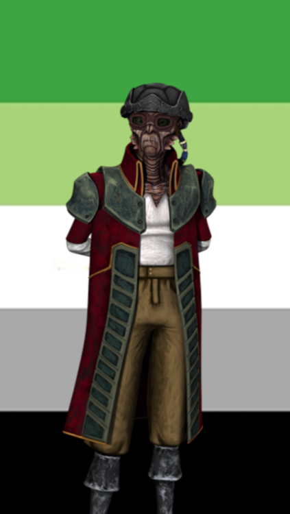 Anonymous asked: Could you do some aro edits for Hondo Ohnaka from the Clone Wars? Who needs romanti