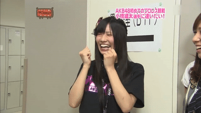 alibomaye:Asuka Kuramochi meets her favourite wrestler Kenta Kobashi