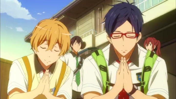 iseefairies:  Free! Ep. 5 → Rei/Nagisa 