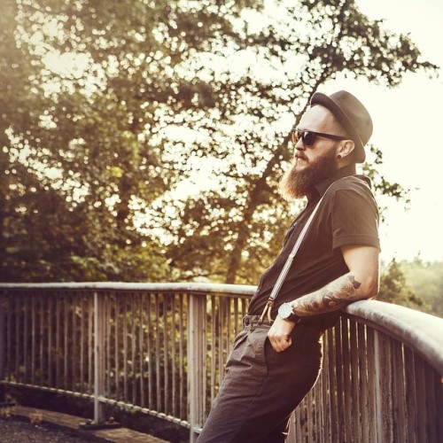 Another great #shot by @shillelagh … #beardmodel #beard #beards #mustache #goorin #hat #fedora #invi