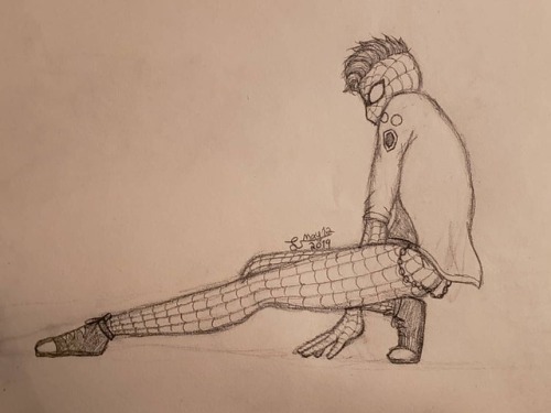If @abd-illustrates Wont Admit To Being Cool, Then I Will Make Him Cool!Spider-ABD!