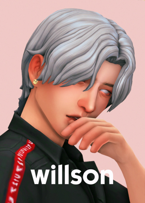 vevesims: Mark &amp; Willson HairFull 18 ea swatchesCustom thumbnailsBasegame compatibleHat comp