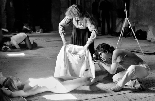 Jacques Revon • Eikō Hosoe, séance de prise de vues dans son atelier nu,  Rencontre