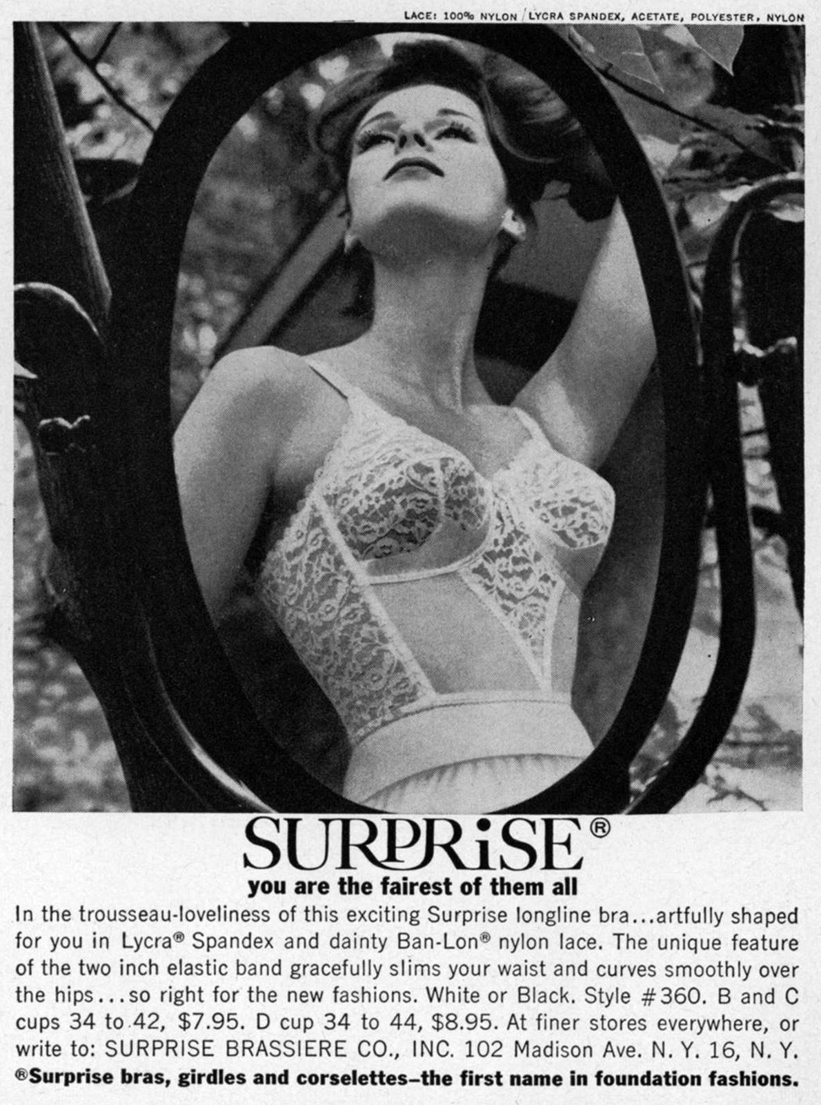 Raiders of the Lost Tumblr — 1963 Surprise longline bra ad