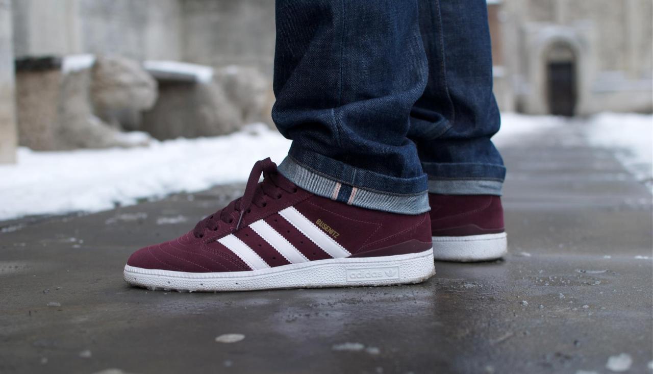 adidas busenitz maroon