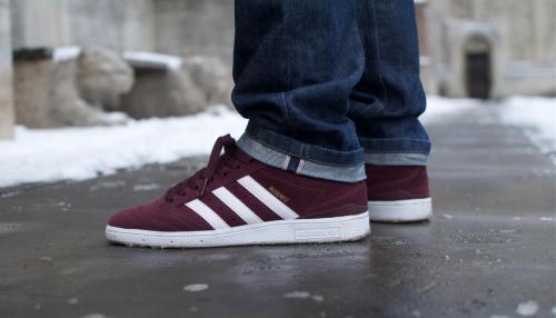 Adidas Busenitz - Maroon (by Sweetsoles – kicks and trainers.