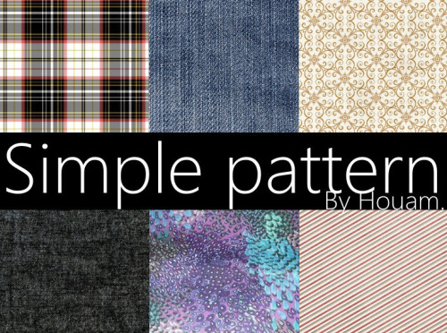 bes-ye94:  houamsims:  Simple pattern by Houam.   This is the first pattern i made  and this is my f