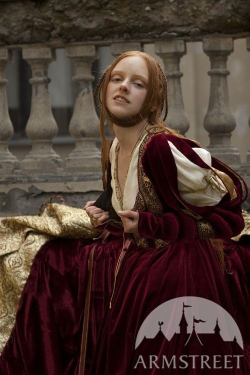 Renaissance nobility velvet dress by Armstreet