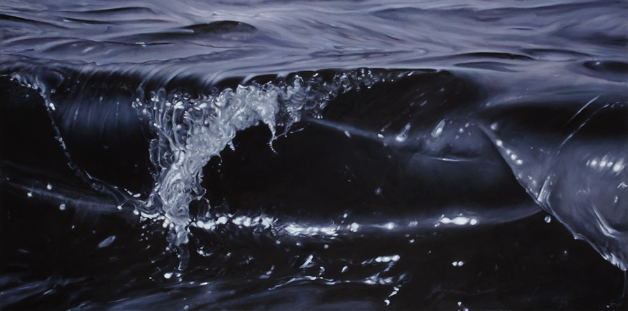 supersonicart:  Oceans &amp; Flesh, Edie Nadelhaft. Artist Edie Nadelhaft paints