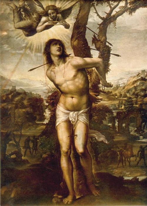 Saint Sebastian, Il Sodoma (Giovanni Antonio Bazzi), 1525