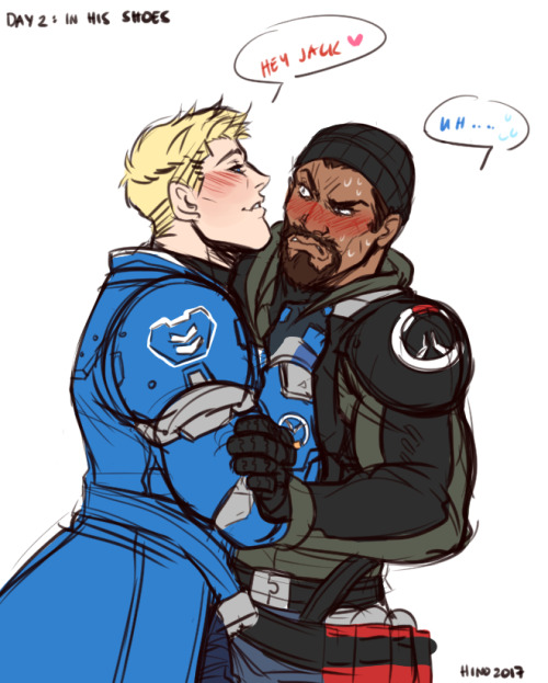 hinoart: Reaper76week Day 2: “In His Shoes”
