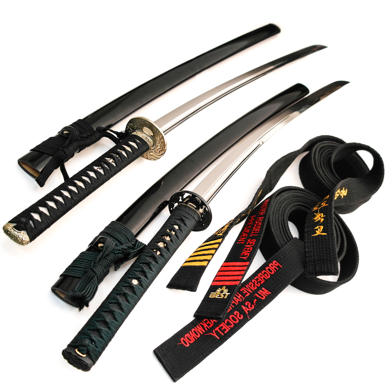 coldsteelknives:  Cold Steel Emperor Katana &amp; Dragonfly Katana www.coldsteel.com