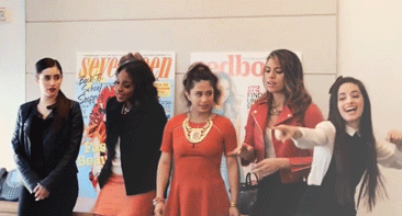 itsafanthing: Fifth Harmony Performs at Seventeen Magazine ∞