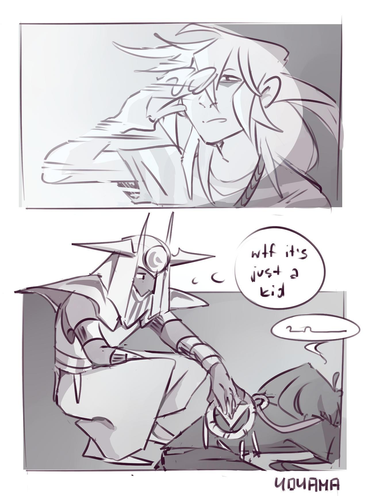amarcia:   yumeshiinaide said:   Concept: Mahaad punching Ryou in hopes of getting
