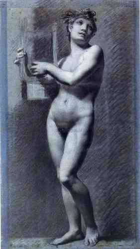 pierre-paul-prudhon: Female nude - Poetry, Pierre-Paul Prud'honMedium: chalk,paperwww.wikiar
