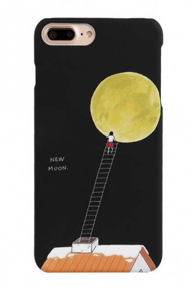 zanyfirewo: The Exploration of Space iphone Case  Moon Girl  //  Space Rocket 