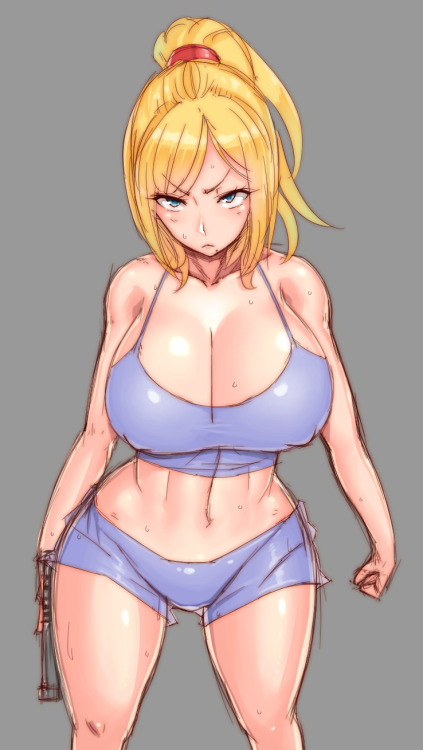 ninsegado91:  lewdanimenonsense:  Some varied states of Samus <3 Source  Hot  my sammy~ <3 <3 <3