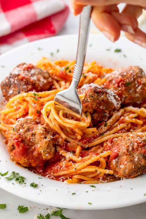 Best spaghetti and meatballs