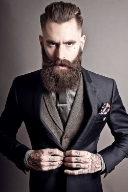 Ricki Hall. I love his hand tattoos.