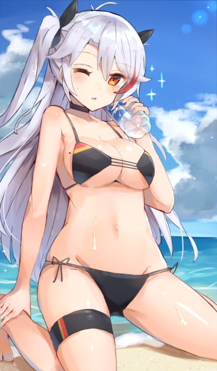 xenonbot: &ldquo;水着プリンツ（ポ〇リ装備）＃アズールレーン https://t.co/379ZHGfD1X&rdquo;