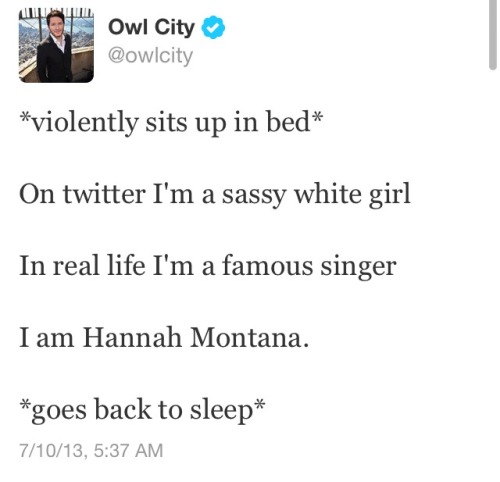 wowthatshipster: lookaliveesunshineee: I don’t care if you don’t like Owl City can we al