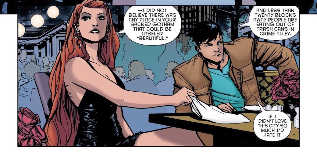 seaofcomics: “If I didn’t love this city so much I’d hate it.” (Red Hood