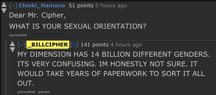 sexuality-of-the-day:Today’s sexuality is: the years of paperwork it would take