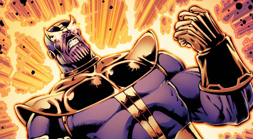 thanosthetitan:  I have humbled gods, Banner. No mere mortal could hope to best he who was once Death’s consort.— Thanos vs Hulk #2 