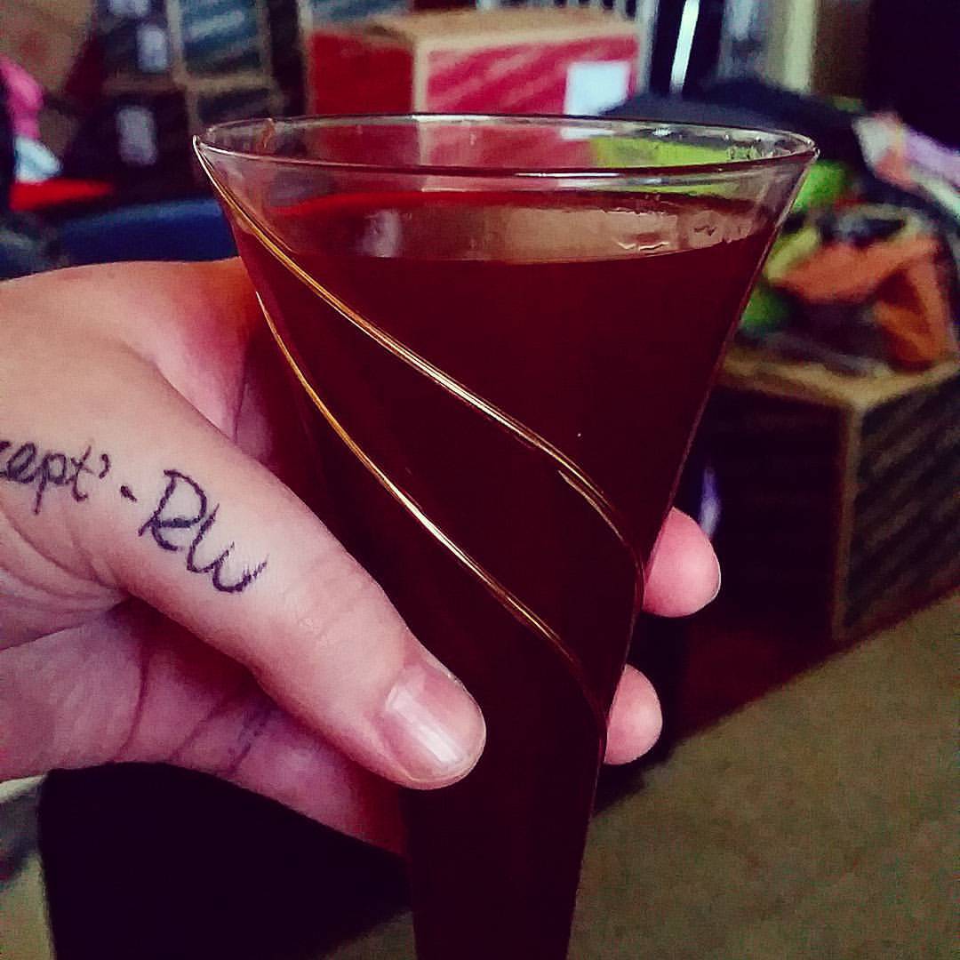 Feeling rather vampyric. #instafoodie #instafood #champagne #blood #vampire #royalty