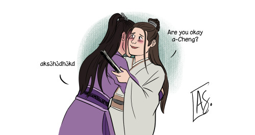 Something silly that I drew after someone suggested it in the sangcheng server. Its old by now and o