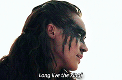 marcus-kane:Clexa Parallels: Separately plotting to kill Nia and crown Roan. Both: Our mental synchr