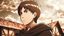 ackermanss: ❀  10 Colorful Days by Hanakumamii   ❀    Day 10:Brown Haired Character                ↳Eren Jaeger 
