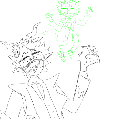 I Haven't Posted Art In A Minute.. So Heres These Doodles :D (and A Wip In The Bottom Left)