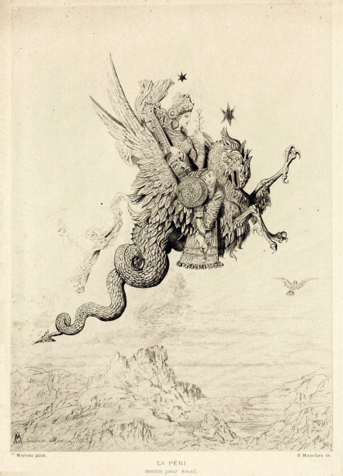 Gustave Moreau (1826-1898), ‘La Péri’, 1865Source