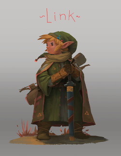 pixalry: Legend of Zelda: Link Re-design - Created by Rio Sabda 