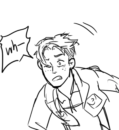 cockschtein:     i wanted to draw cute marco but then my mind wandered 