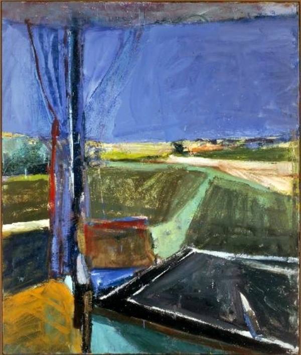 alongtimealone:             Richard Diebenkorn - Black Table, 1960. Collection of