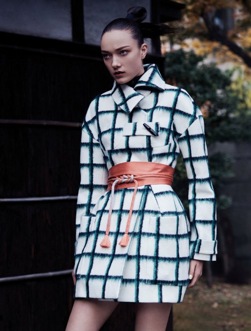 Yumi Lambert by Yu Cong for Harper’s Bazaar China, May 2015